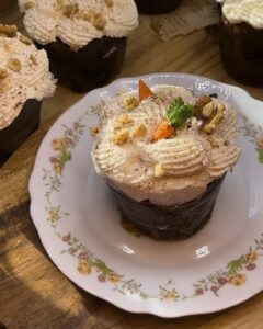 Carrot cake muffins