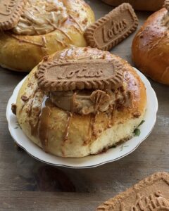 Biscoff cheesecake brioche