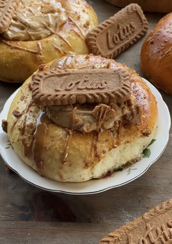 Biscoff cheesecake brioche