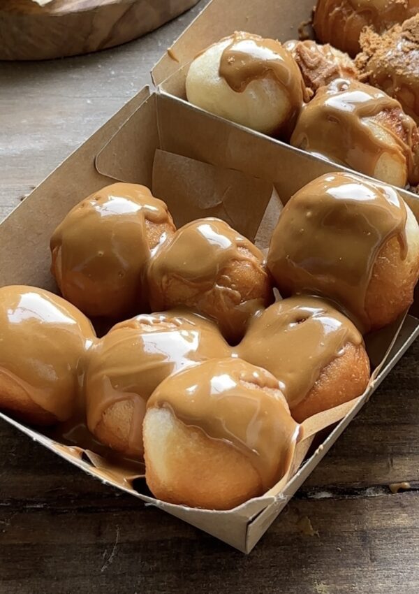 Biscoff donut holes