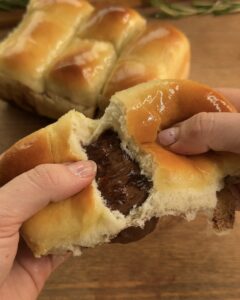 Nutella Brioche Rolls fluffy: Step by step easy guide