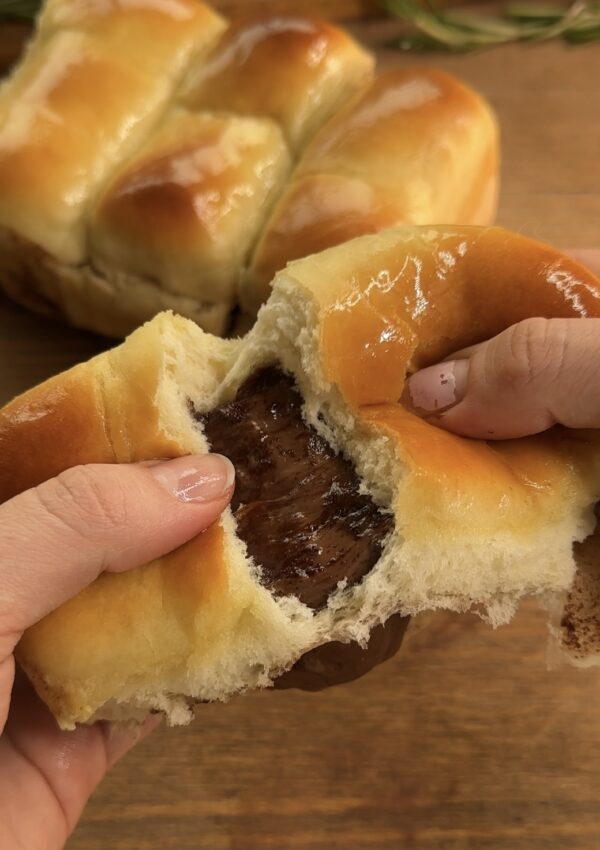 Nutella Brioche Rolls fluffy: Step by step easy guide