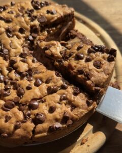 The Most Gooey Nutella Stuffed Cookie Pie You’ll Ever Make