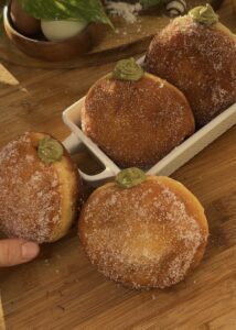 The best Pistachio Donuts -Soft, Fluffy & Easy Homemade Recipe!