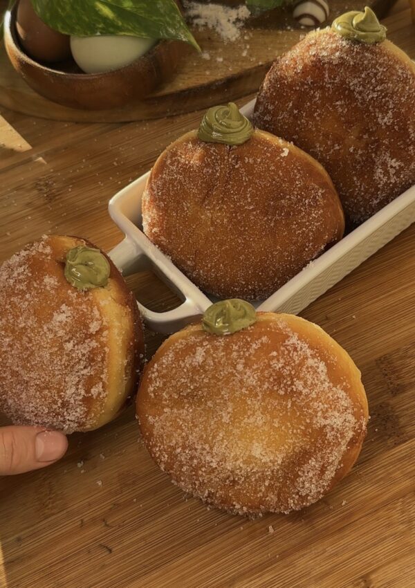 The best Pistachio Donuts -Soft, Fluffy & Easy Homemade Recipe!