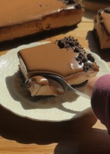 No Bake Nutella Cheesecake Bars