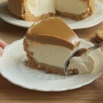 No-Bake Vanilla Bean Biscoff Cheesecake